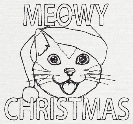 Meowy Cat Christmas