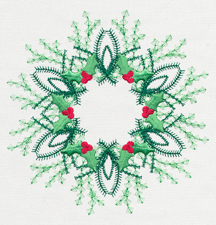Vintage Christmas Wreath