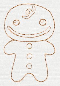 Christmas Friends Border - Gingy