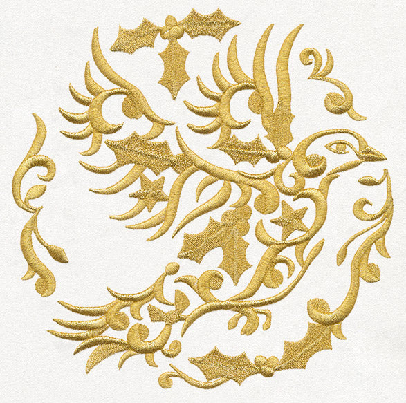 Gilded 12 Days of Christmas - Turtle Dove