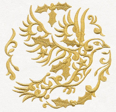 Gilded 12 Days of Christmas - Turtle Dove