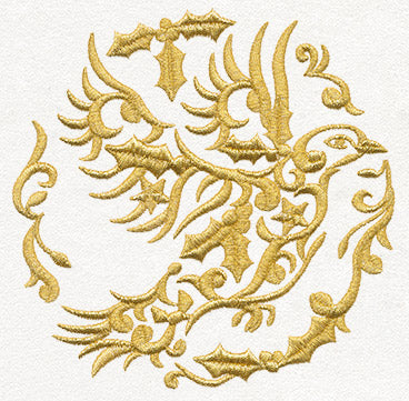 Gilded 12 Days of Christmas - Turtle Dove