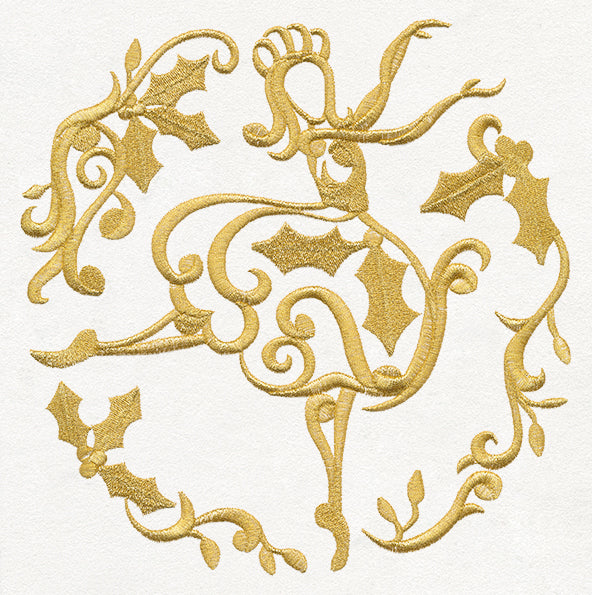 Gilded 12 Days of Christmas - Lady