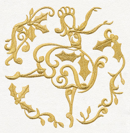 Gilded 12 Days of Christmas - Lady