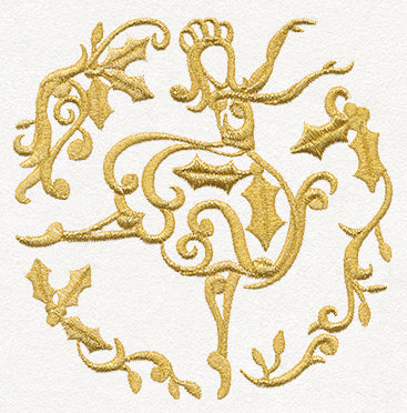 Gilded 12 Days of Christmas - Lady