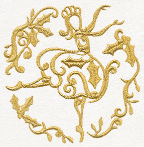 Gilded 12 Days of Christmas - Lady