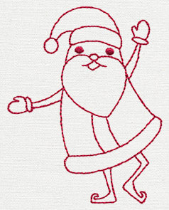 Dancing Santa 1