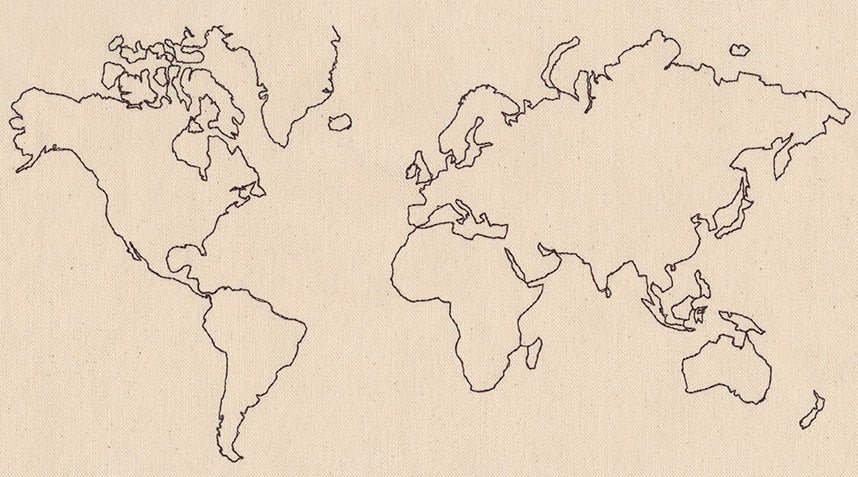 Wanderlust - World Map