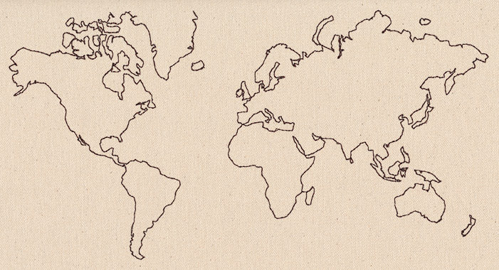 Wanderlust - World Map