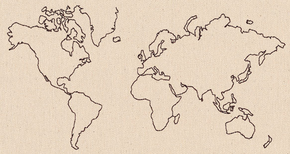 Wanderlust - World Map