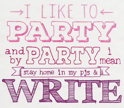 I Like to Party - Write