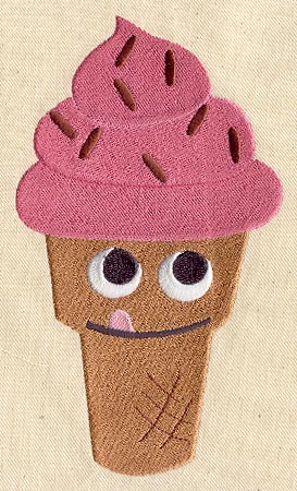 Edible Threadable Ice Cream