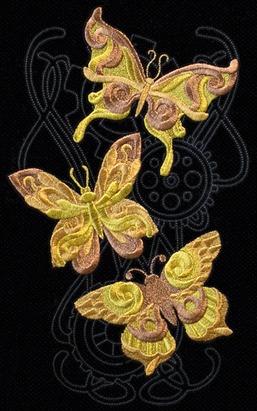 Steampunk Nouveau - Butterfly Cascade