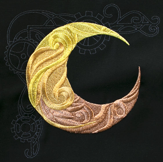 Steampunk Nouveau - Crescent Moon