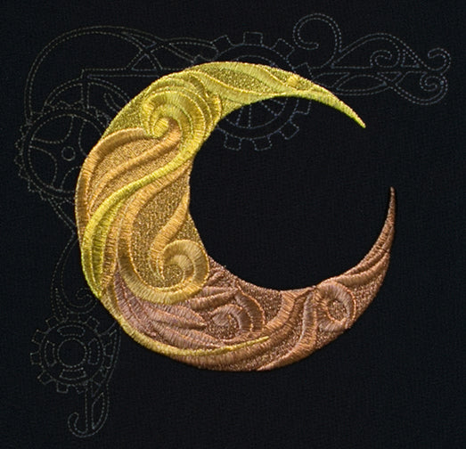 Steampunk Nouveau - Crescent Moon