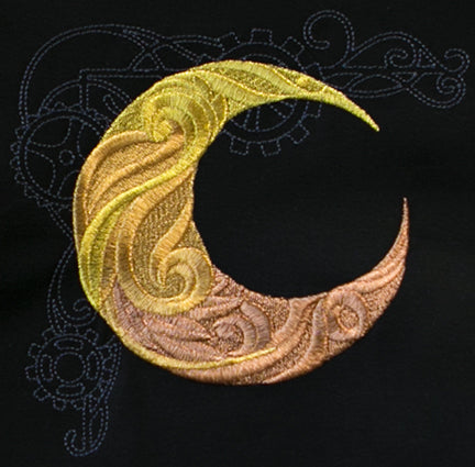 Steampunk Nouveau - Crescent Moon