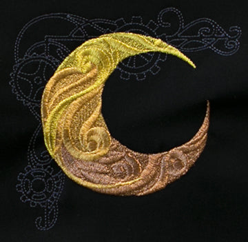 Steampunk Nouveau - Crescent Moon
