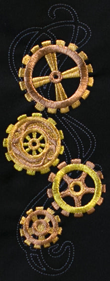 Steampunk Nouveau - Cogs