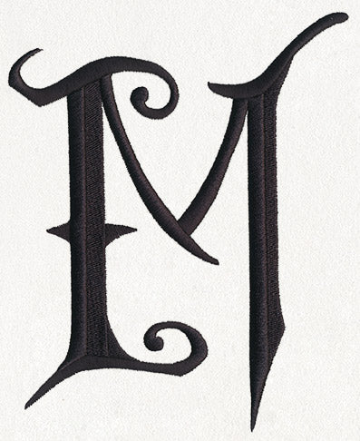 Fantasy Letter M - Uppercase