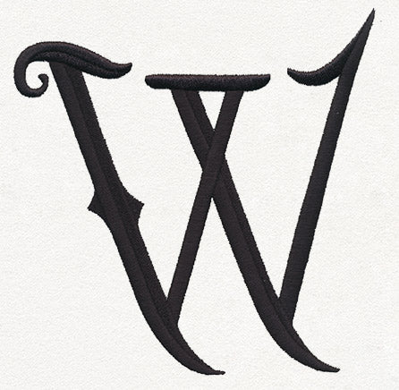 Fantasy Letter W - Uppercase