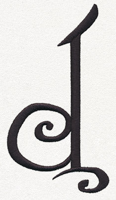 Fantasy Letter D - Lowercase