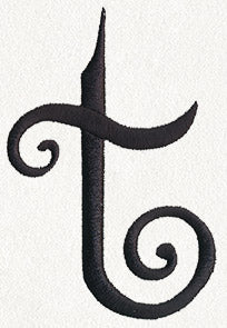 Fantasy Letter T - Lowercase