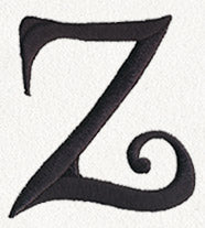Fantasy Letter Z - Lowercase
