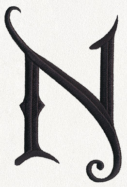 Fantasy Letter N - Uppercase