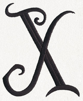 Fantasy Letter X - Uppercase