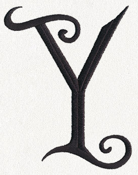Fantasy Letter Y - Uppercase