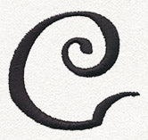 Fantasy Letter C - Lowercase