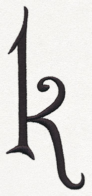 Fantasy Letter K - Lowercase