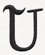 Fantasy Letter U - Lowercase