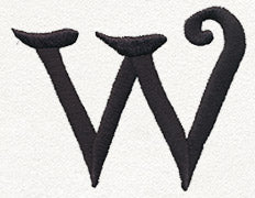 Fantasy Letter W - Lowercase