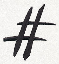 Fantasy Punctuation - Number Sign