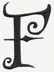 Fantasy Letter F - Uppercase