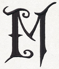 Fantasy Letter M - Uppercase