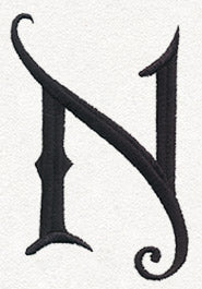 Fantasy Letter N - Uppercase
