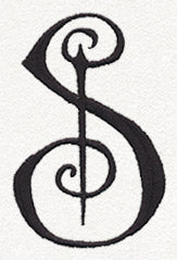 Fantasy Letter S - Uppercase