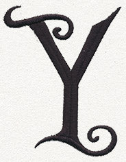 Fantasy Letter Y - Uppercase