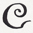 Fantasy Letter C - Lowercase