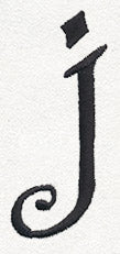 Fantasy Letter J - Lowercase