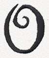 Fantasy Letter O - Lowercase