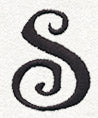 Fantasy Letter S - Lowercase