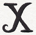Fantasy Letter X - Lowercase