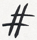 Fantasy Punctuation - Number Sign