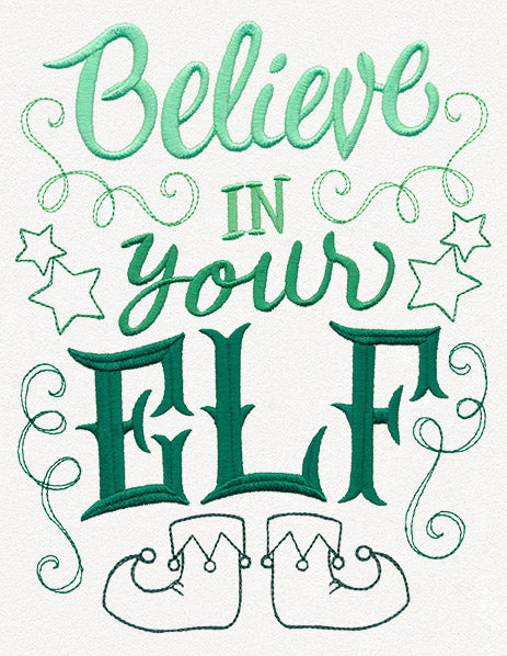 Sassy Tidings - Believe in Your Elf