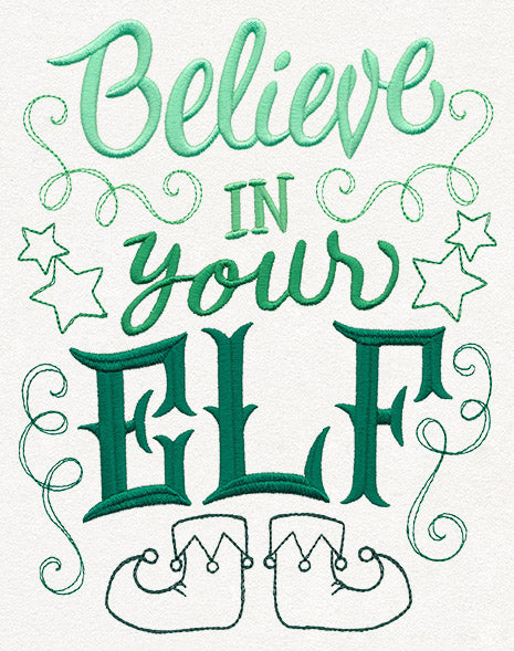 Sassy Tidings - Believe in Your Elf