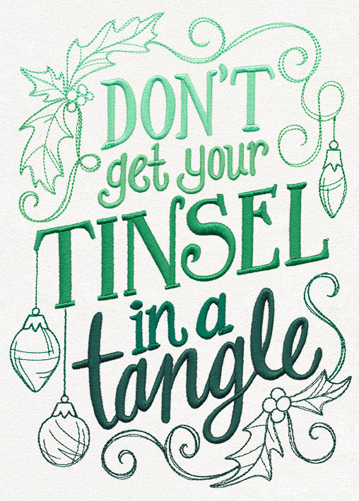 Sassy Tidings - Tangled Tinsel