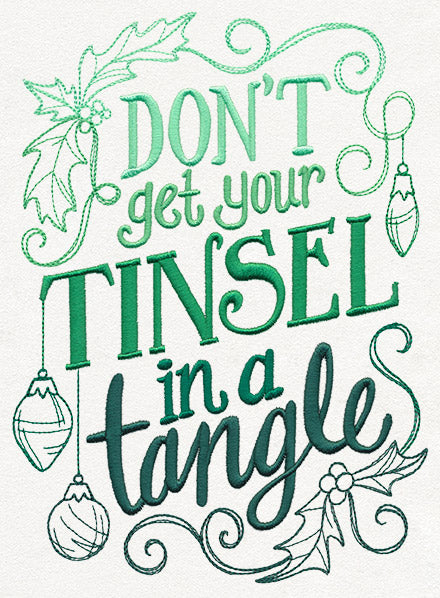 Sassy Tidings - Tangled Tinsel
